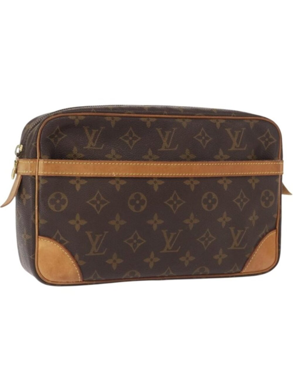 LOUIS VUITTON Monogram Compiegne 28 Clutch Bag M51845